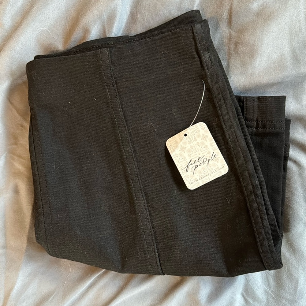 Free People black mini skirt new with tags!